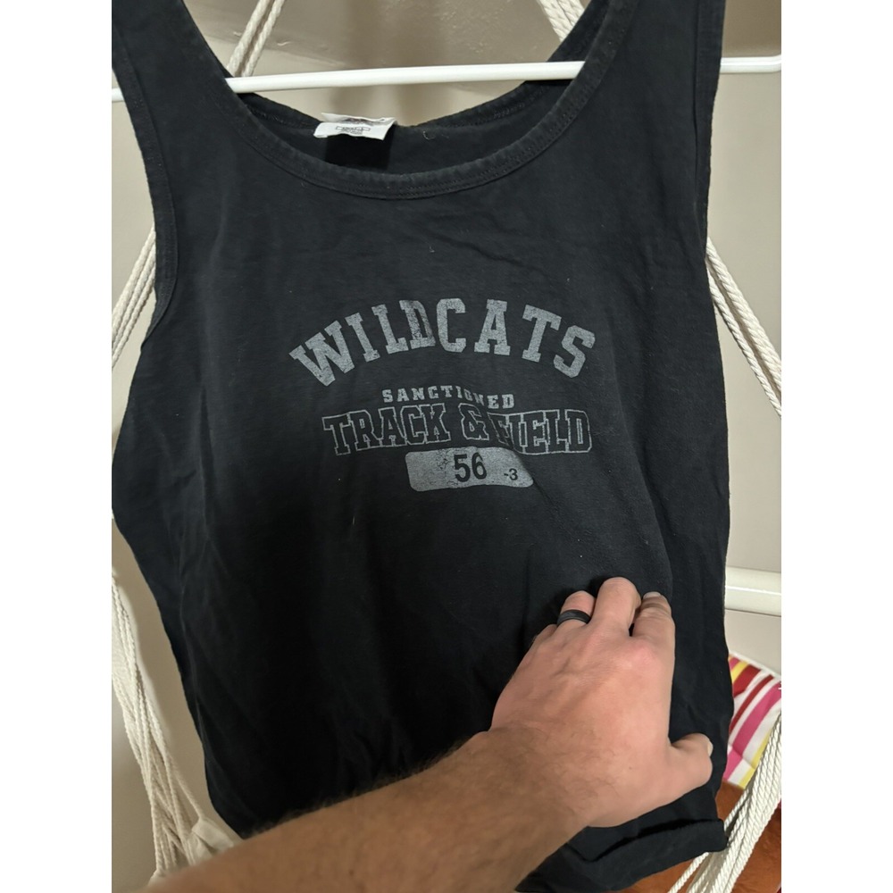 KSU Wildcats Track And Field Black Tank Top